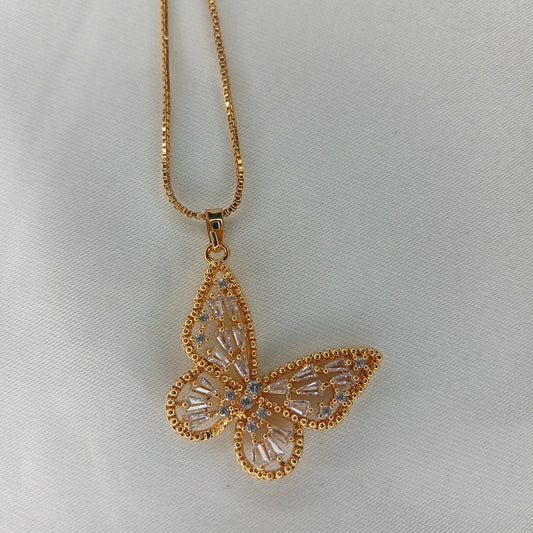 Butterfly Charm Jewelry Set