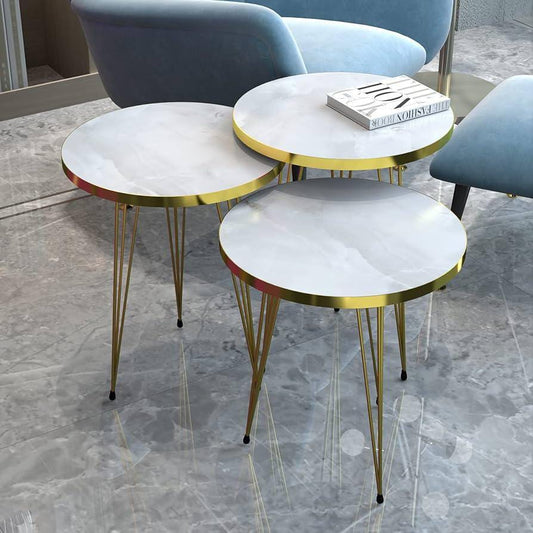 Nesting Coffee Table Set - Modern Design