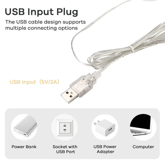 USB Vanity Mirror Lights