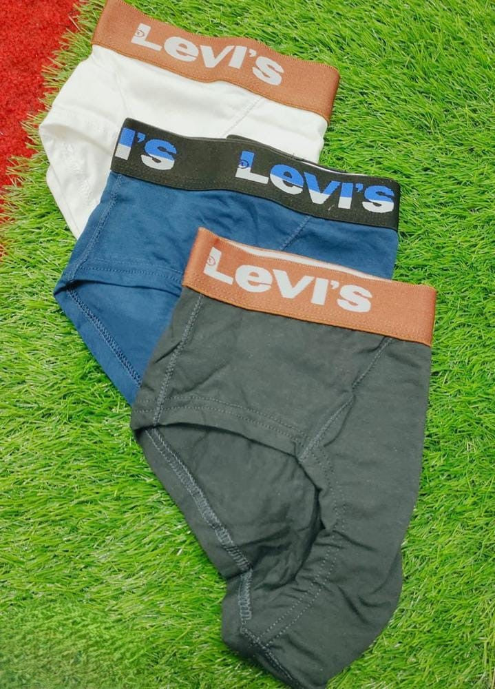 LVS Men's Cotton Boxers - Pack of 3