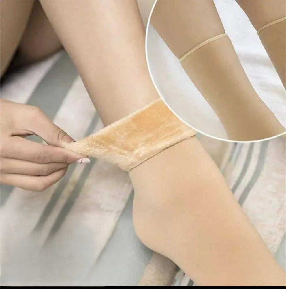 VelvetCashmere Women's Ankle Socks – Cozy 3-Pack