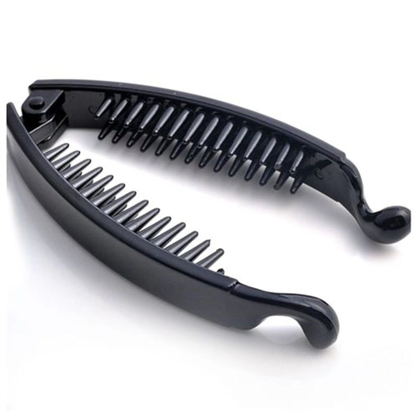 Classic Black Banana Hair Clip