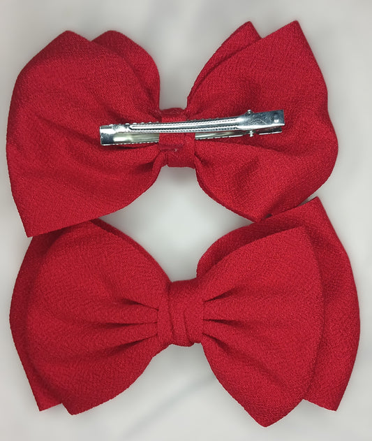 Big Bow Hair Pin – Fabric Bow Hairpin