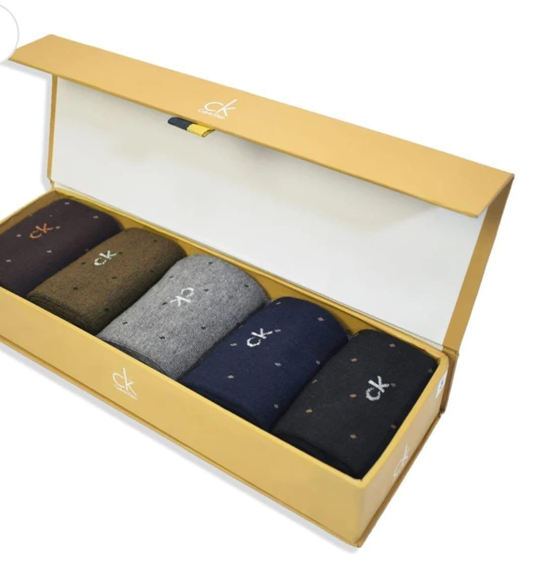 Cotton Full Length Socks Premium Quality - Pack of 5