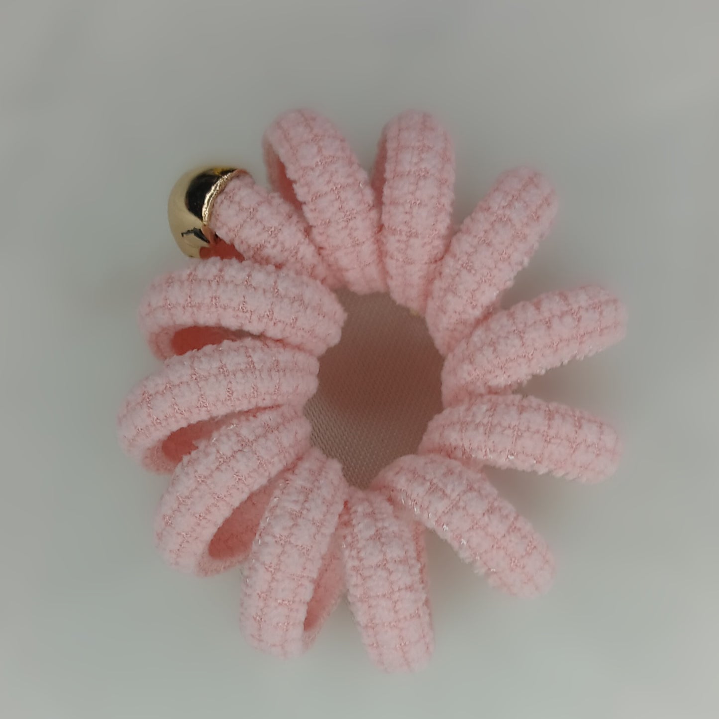 Spiral Pastel Hair Ties – Fluffy Chenille Bands