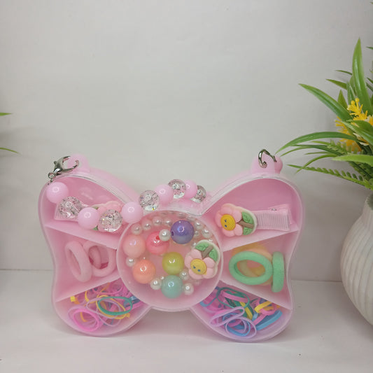 Butterfly Hair Accessory & Jewelry Set