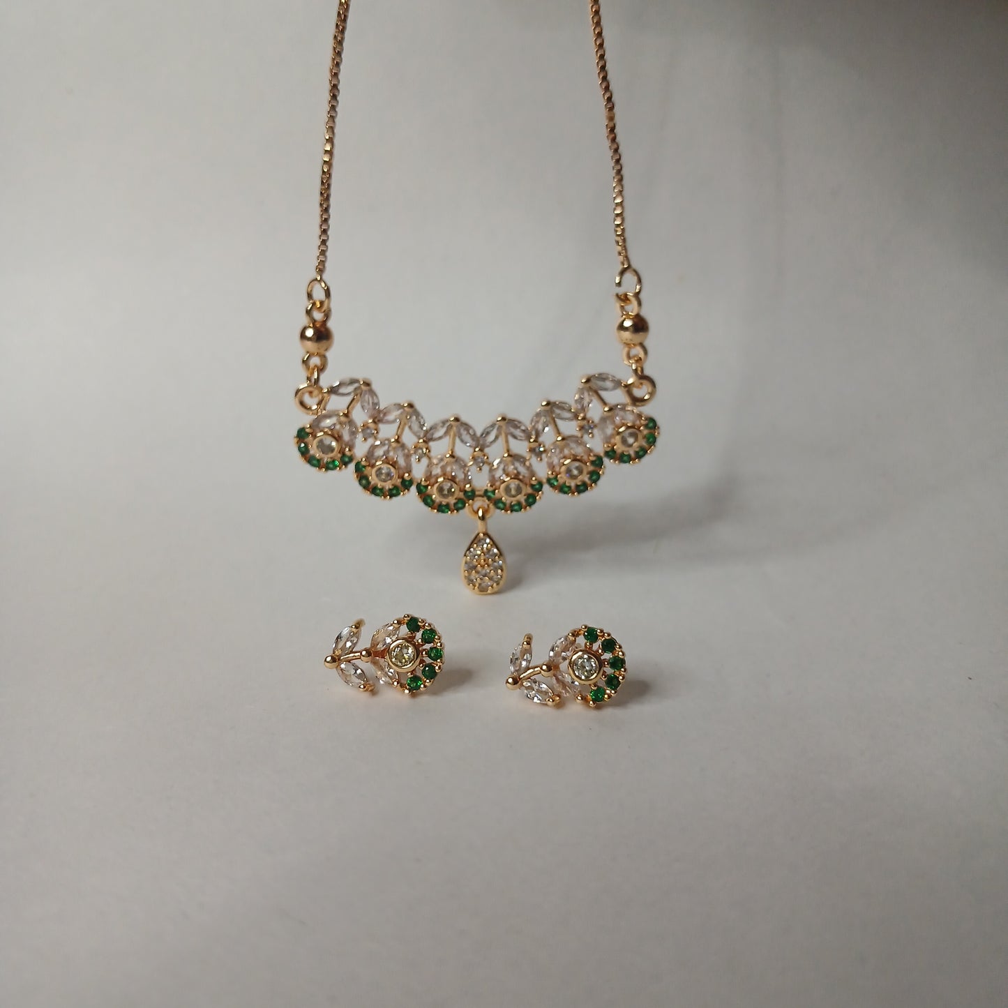 Artificial Necklace and Earrings set
