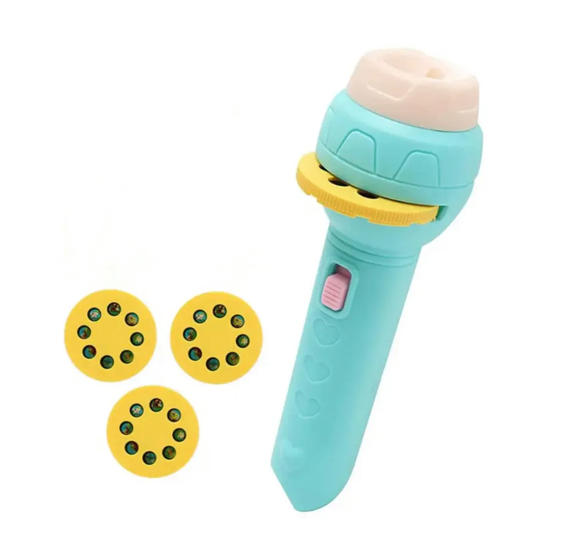 Kids Slide Projector Flashlight: Dinosaur & Animal Images