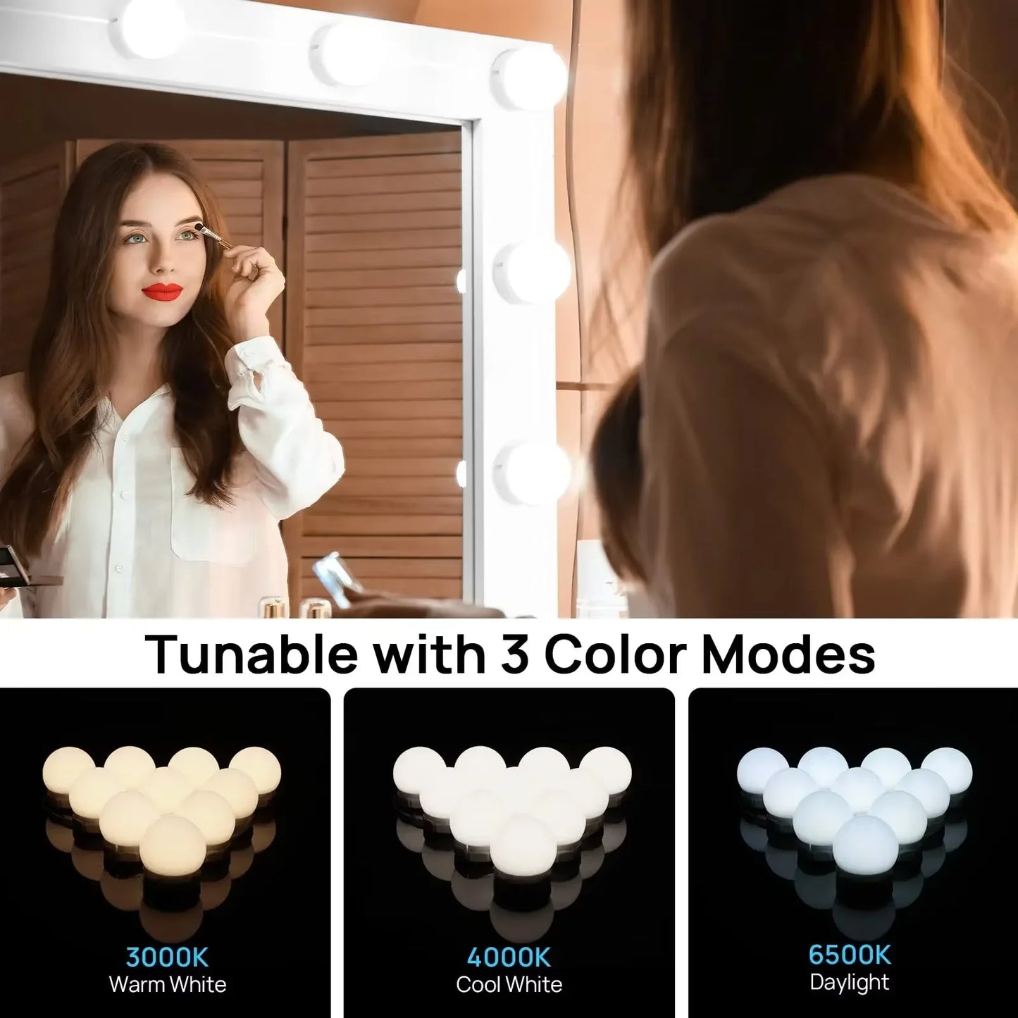 USB Vanity Mirror Lights