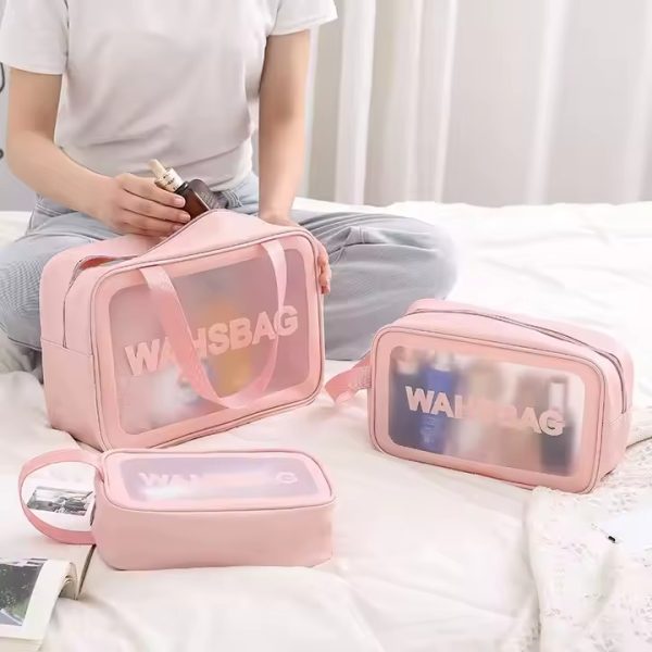 3pcs Washbag Makeup Bag