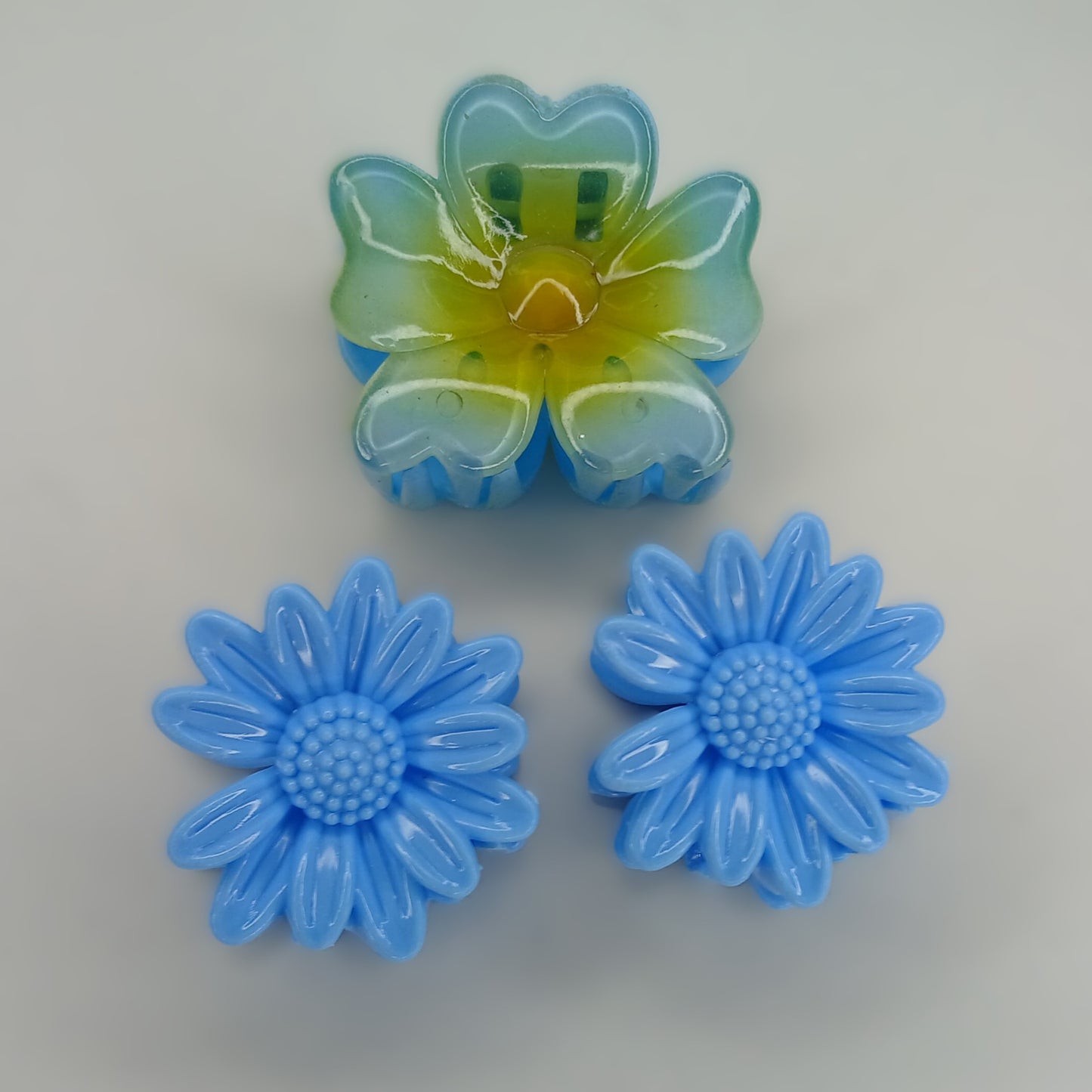 Petal & Sunflower Hair Claw Clips