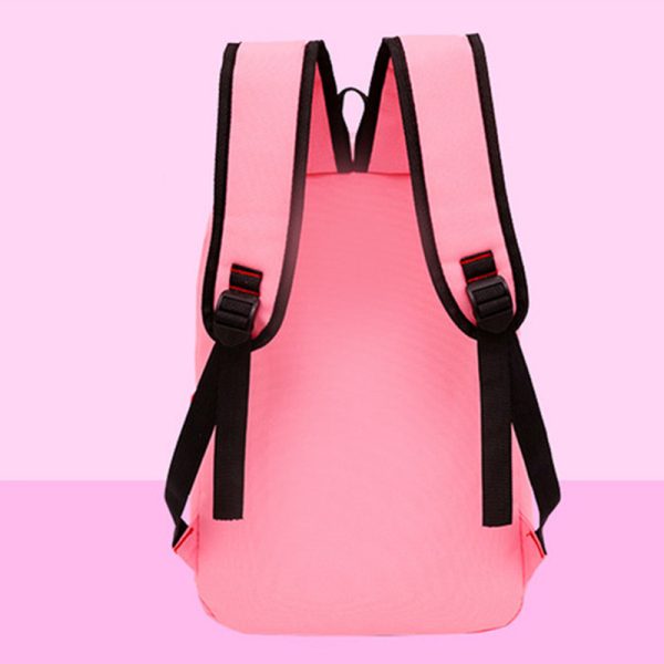 4-Piece Canvas School Bag Set for Kids