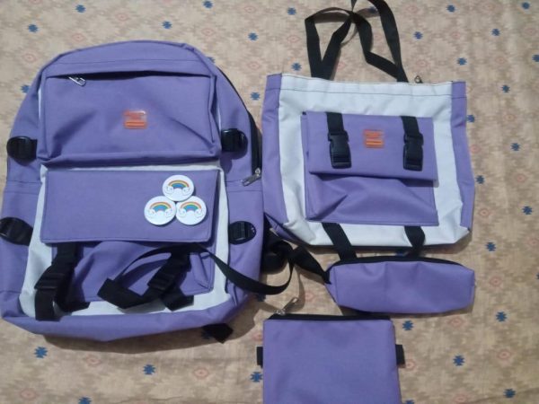 4-Piece School Bag Set – Stylish & Practical!