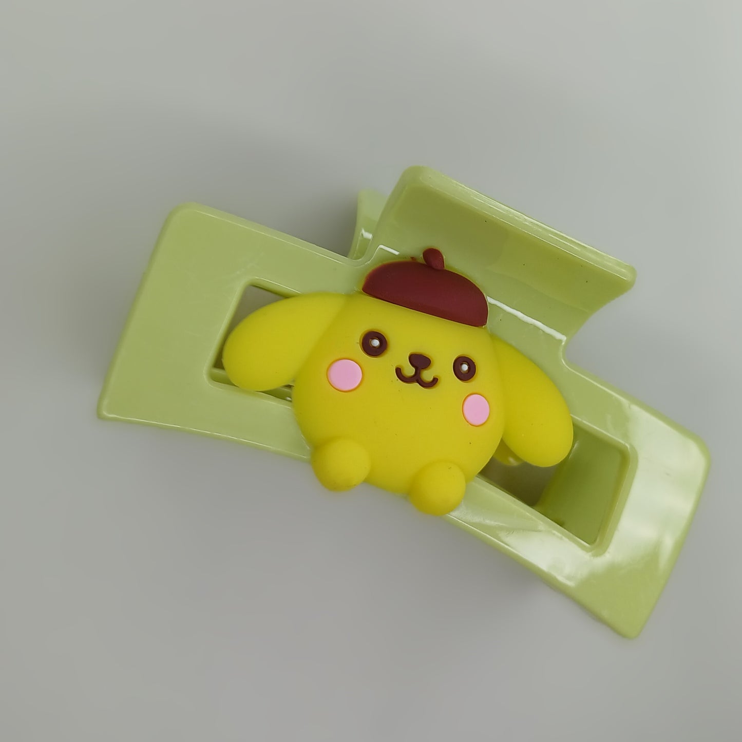 Cartoon Hair Claw Clips – Glossy Finish