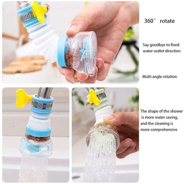 Kitchen Shower Splash Fan Nozzle
