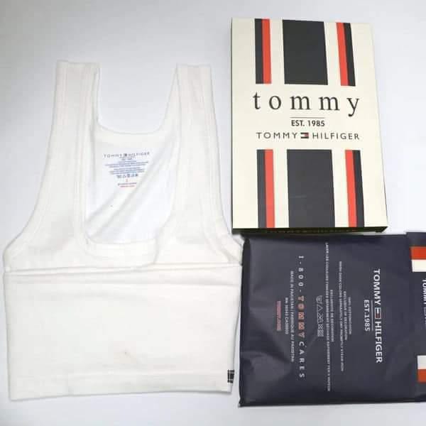 Men's Cotton Sleeveless Vest – Pack of 3 (White)