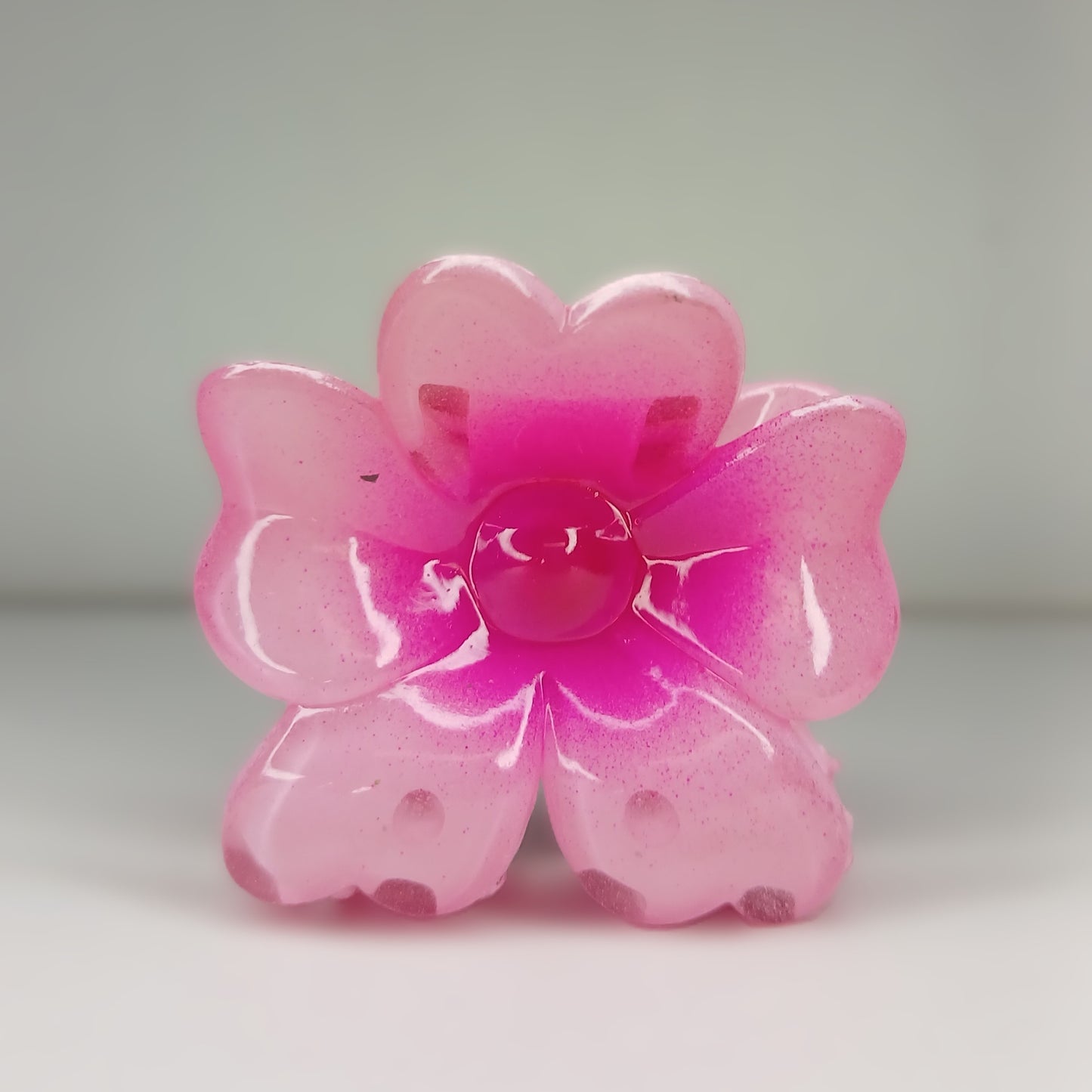 Petal Flower Hair Claw Clips – Glossy Finish