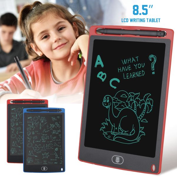 8.5-Inch Multi-color Erasable Colorful LCD Drawing & Writing Tablet for Kids