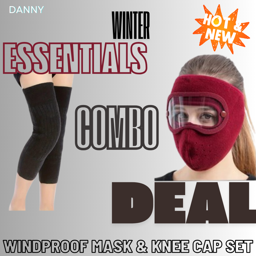Full Face Mask & Knee Warmer Set