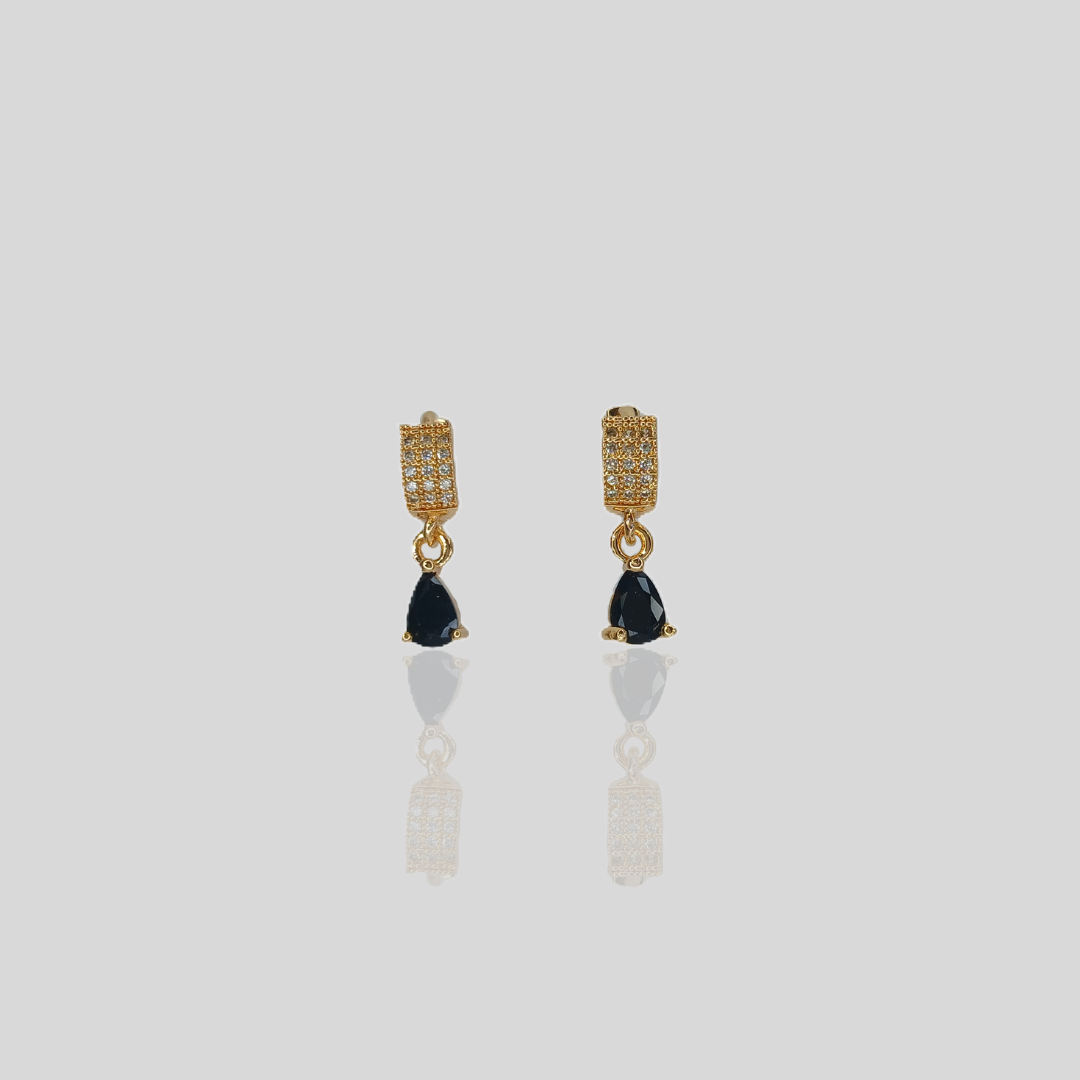 Trendy Artificial Stone Drop Earrings