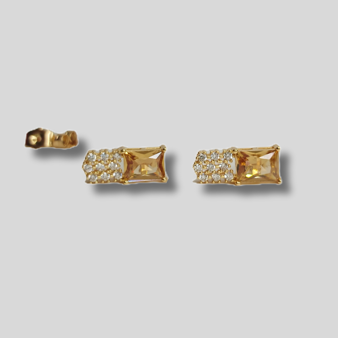 Elegant Crystal Stud Earrings