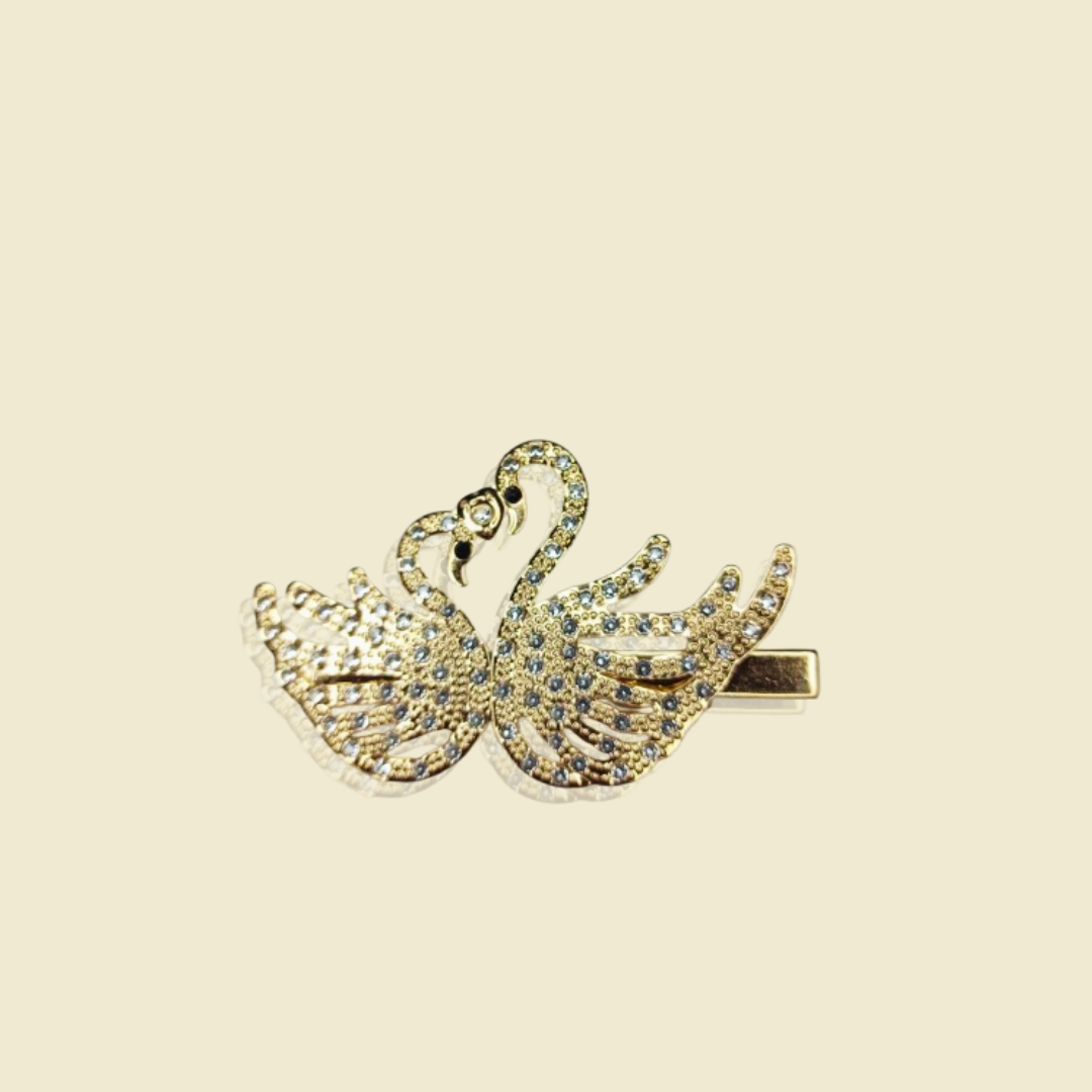 Premium Crystal Hair Clip Set – 3 in 1