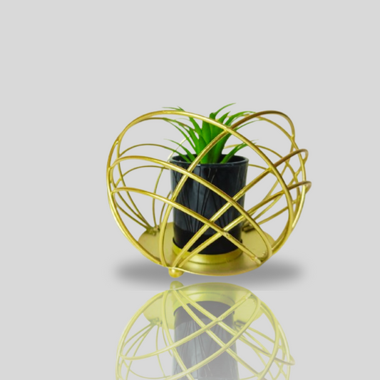 Elegant Nordic Iron Flower Pot