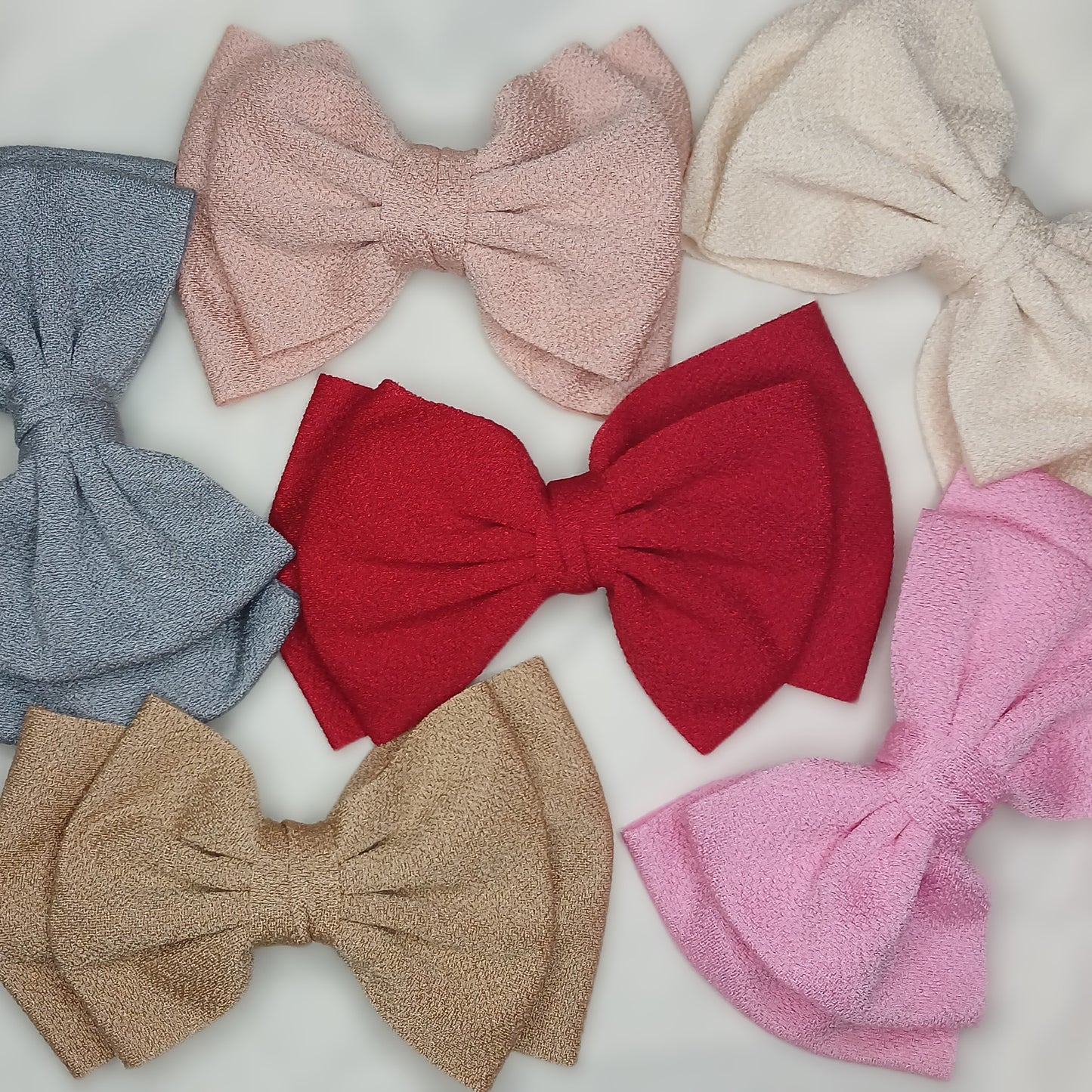 Big Bow Hair Pin – Fabric Bow Hairpin