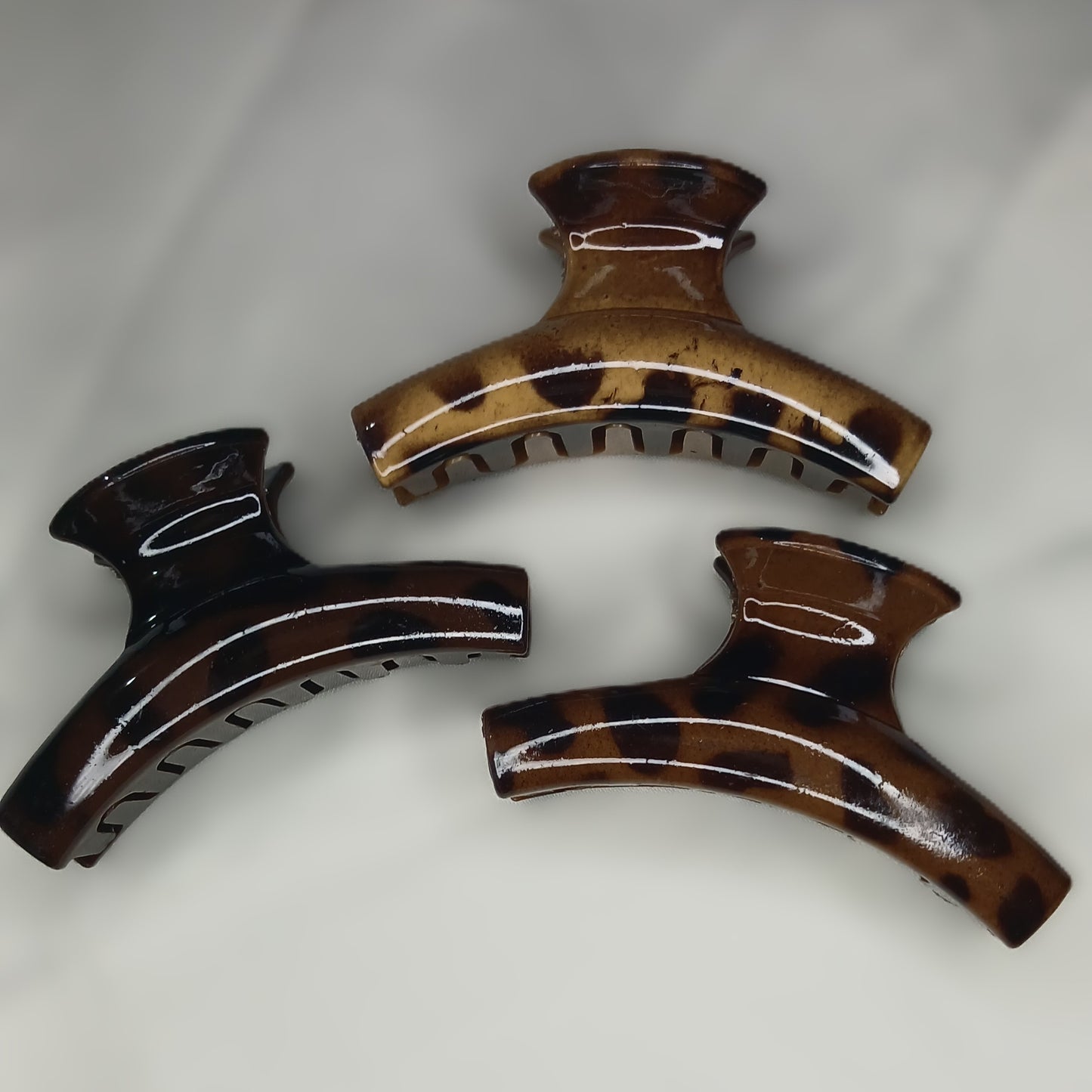 Tortoiseshell Hair Claw Clips