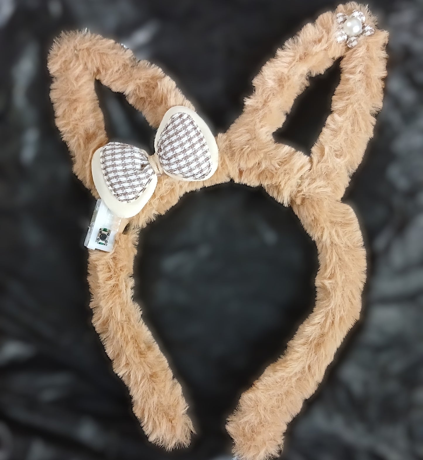 Fluffy Headband Multi-Color LED Light