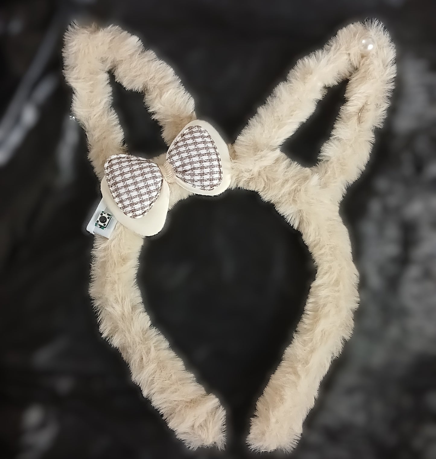 Fluffy Headband Multi-Color LED Light