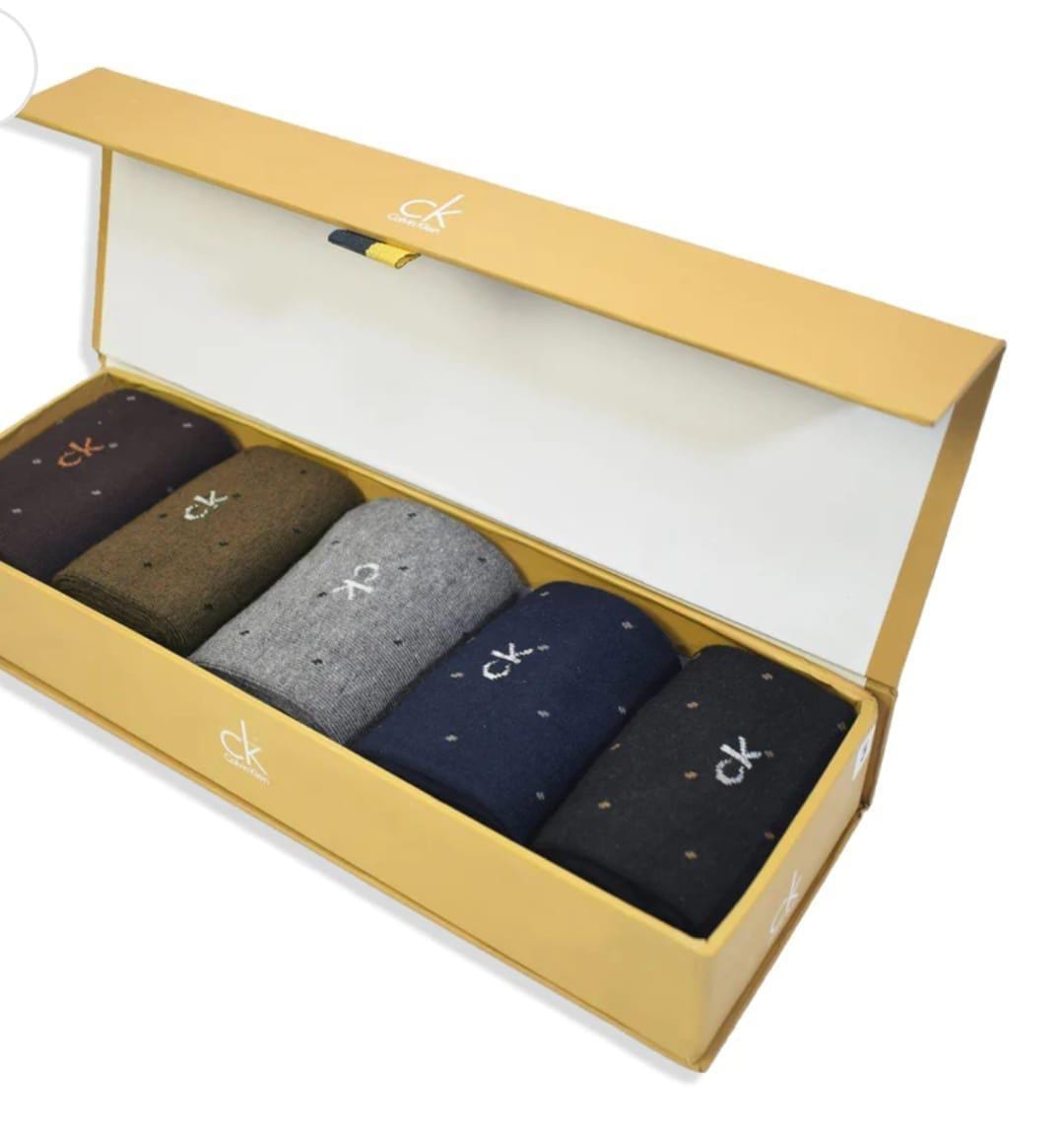 Cotton Full Length Socks Premium Quality - Pack of 5