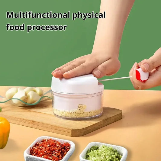 Combo Deal - Garlic Crusher + Mini Chopper Grinding Tool