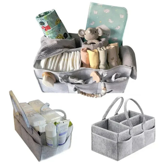 Baby Diaper Caddy Organizer Bag