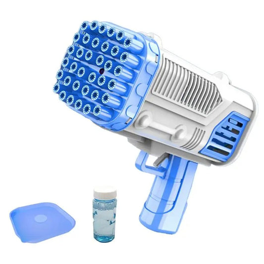 36-Shooter Bubble Water Gun - Outdoor Fun Toy for Kids & Toddlers (Random Color)