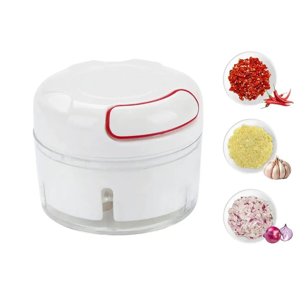 Combo Deal - Garlic Crusher + Mini Chopper Grinding Tool