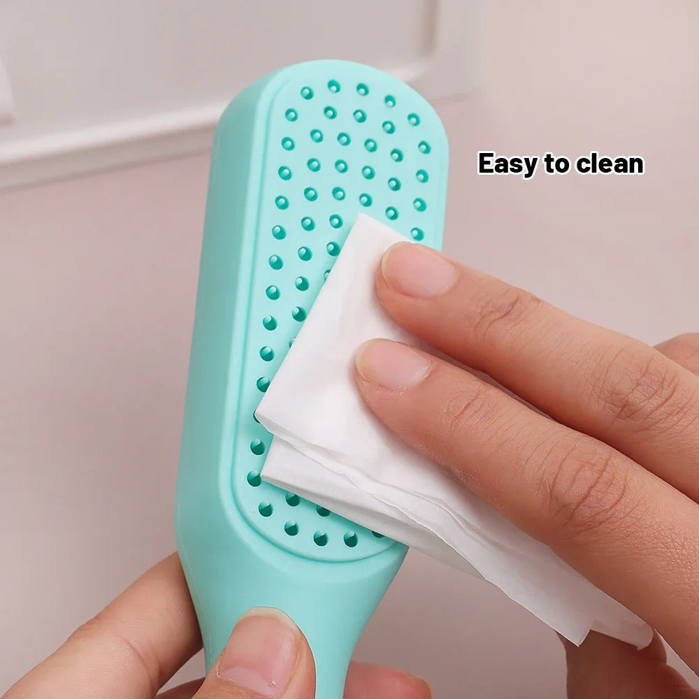 Self-Cleaning Anti-Static Massage Comb