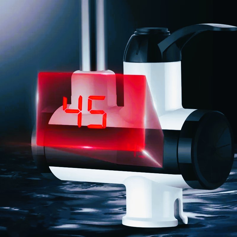 Instant Electric Hot Water Heater Faucet – Kitchen (Without Shower)