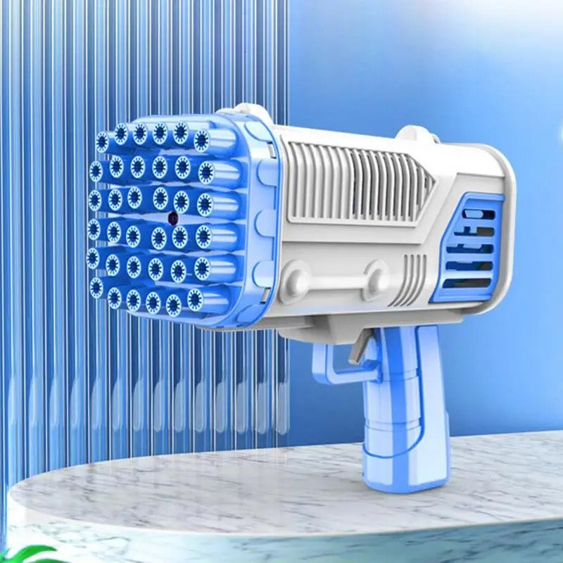 36-Shooter Bubble Water Gun - Outdoor Fun Toy for Kids & Toddlers (Random Color)