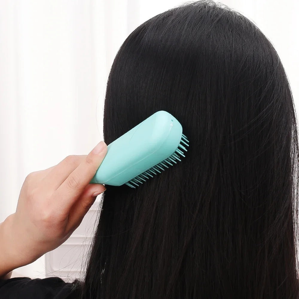 Self-Cleaning Anti-Static Massage Comb