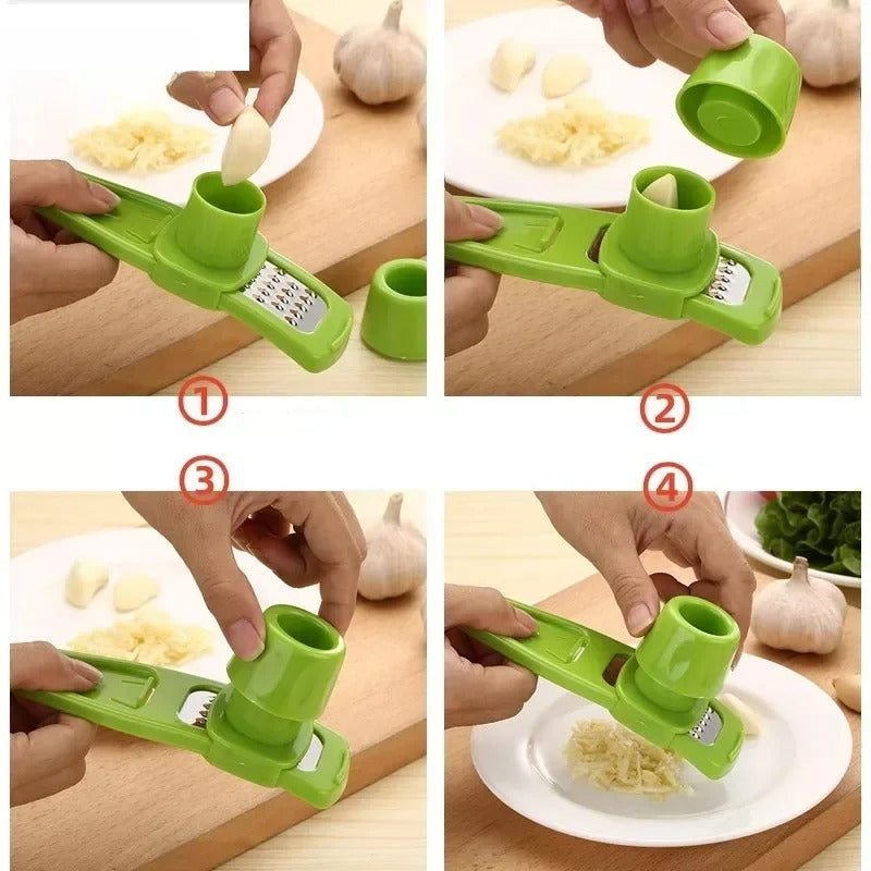 Combo Deal - Garlic Crusher + Mini Chopper Grinding Tool