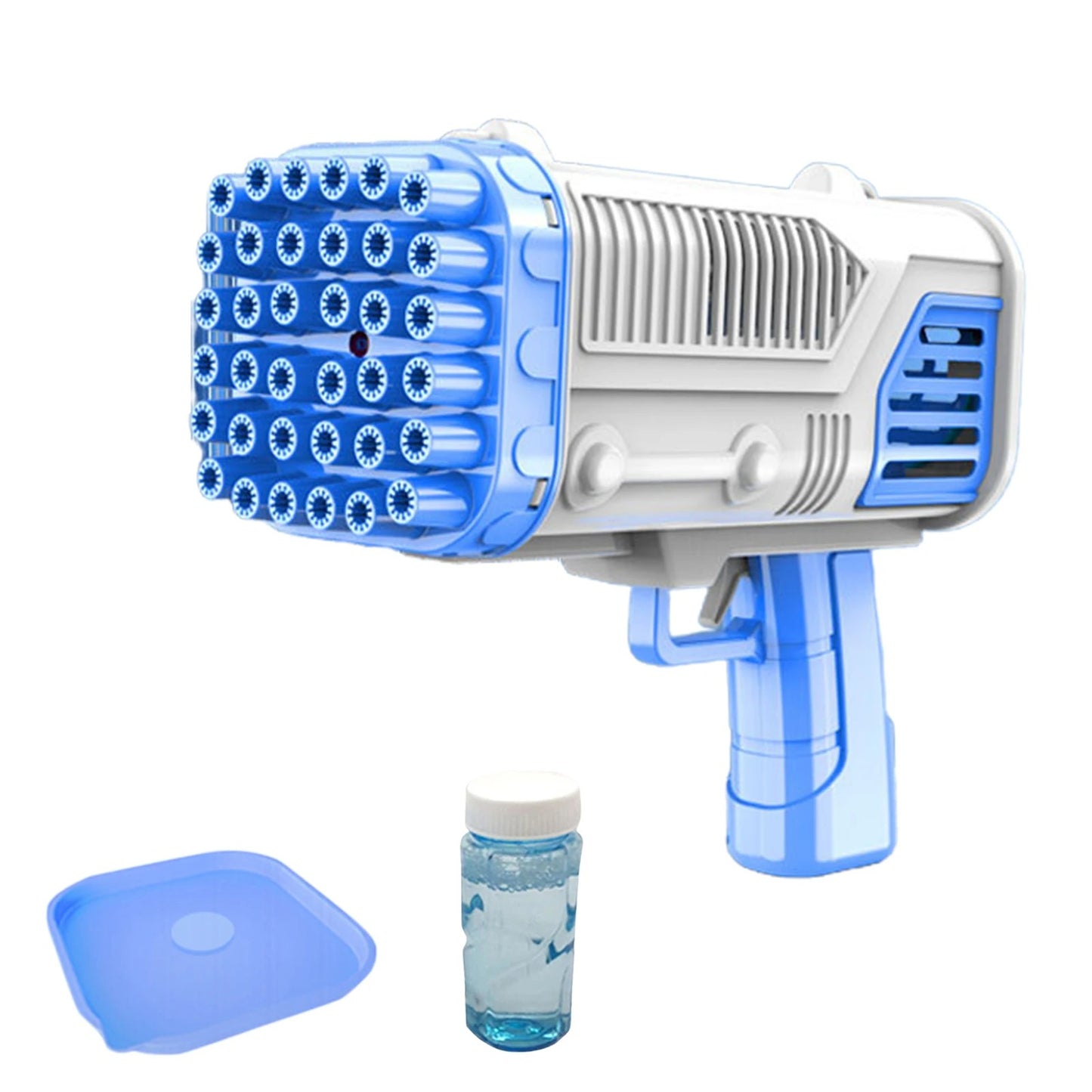 36-Shooter Bubble Water Gun - Outdoor Fun Toy for Kids & Toddlers (Random Color)