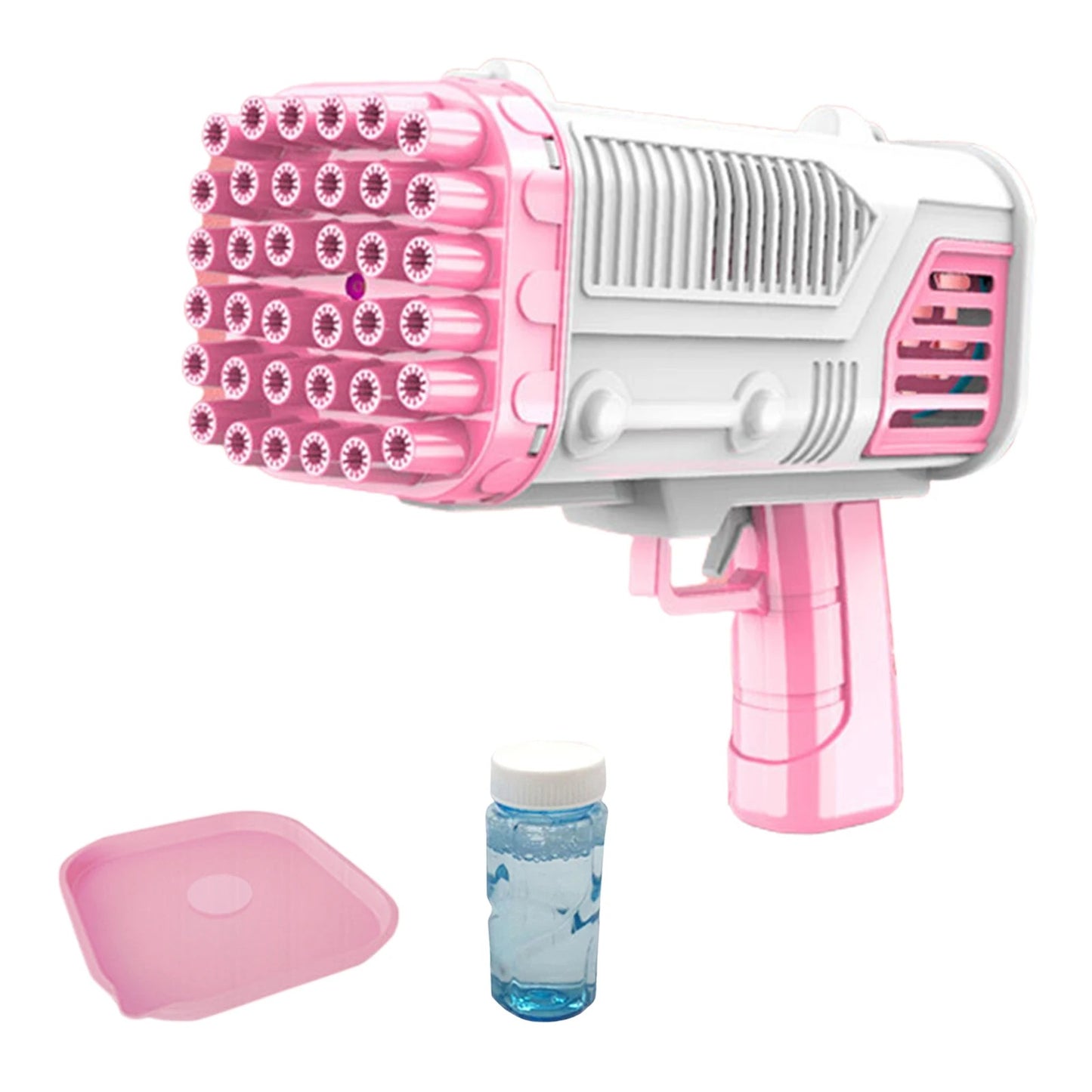 36-Shooter Bubble Water Gun - Outdoor Fun Toy for Kids & Toddlers (Random Color)