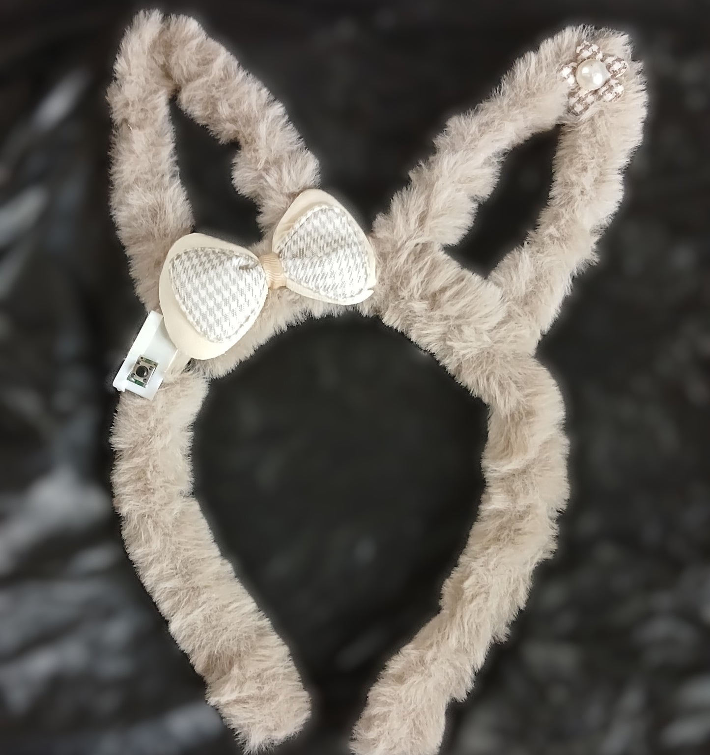 Fluffy Headband Multi-Color LED Light