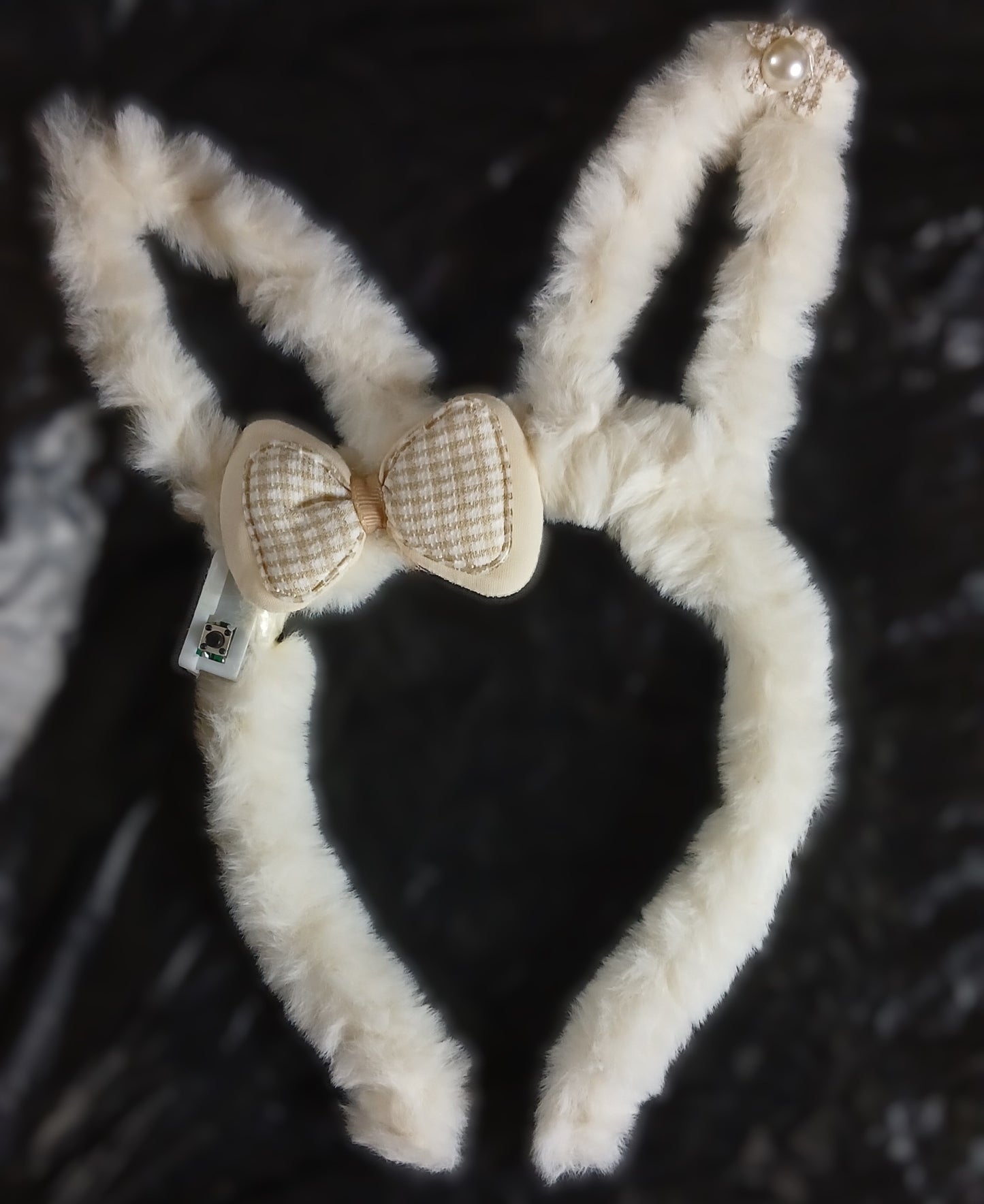 Fluffy Headband Multi-Color LED Light