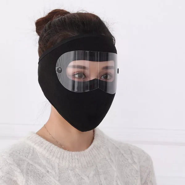Windproof Full Face Mask with Anti-Fog Goggles